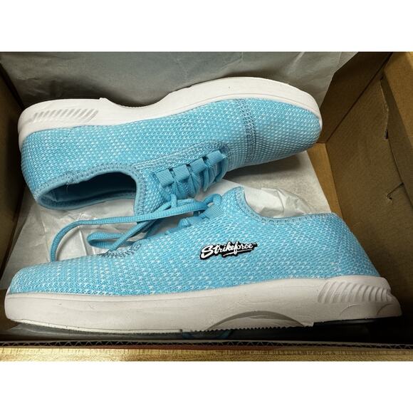 Women’s Bowling Shoes Size 7 NIB KR Strikeforce Maui Sky Blue - Picture 1 of 5